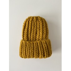 PTRS Knitwear Chunky čiapka- Mustard